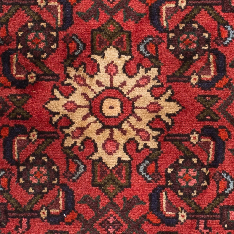 Tapis de couloir Tapis persan - Nomadic - 200 x 67 cm - rouge foncé