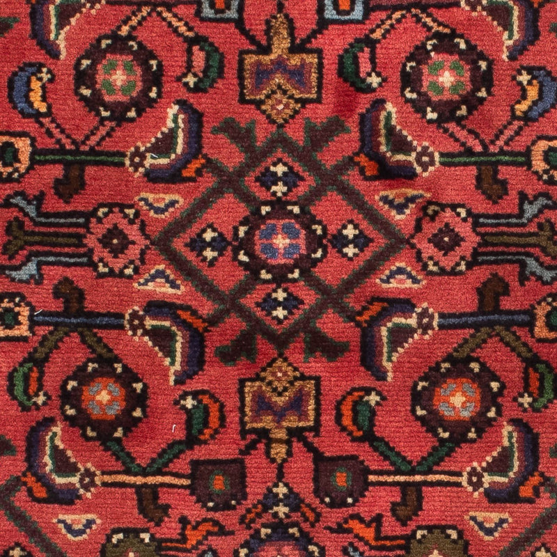Tapis de couloir Tapis persan - Nomadic - 200 x 80 cm - rouge foncé