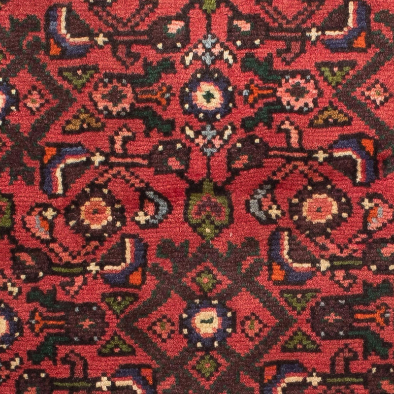 Tapis de couloir Tapis persan - Nomadic - 190 x 67 cm - rouge foncé