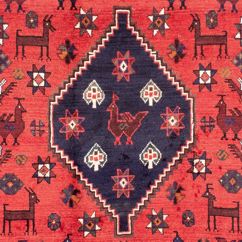 Tapis persan - Nomadic - 300 x 200 cm - rouge