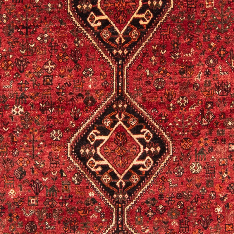 Tapis persan - Nomadic - 320 x 230 cm - rouge foncé