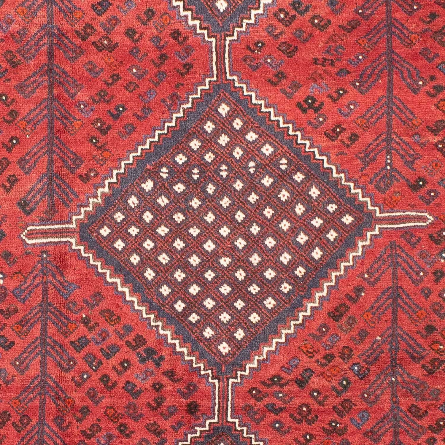 Tapis persan - Nomadic - 310 x 215 cm - rouge