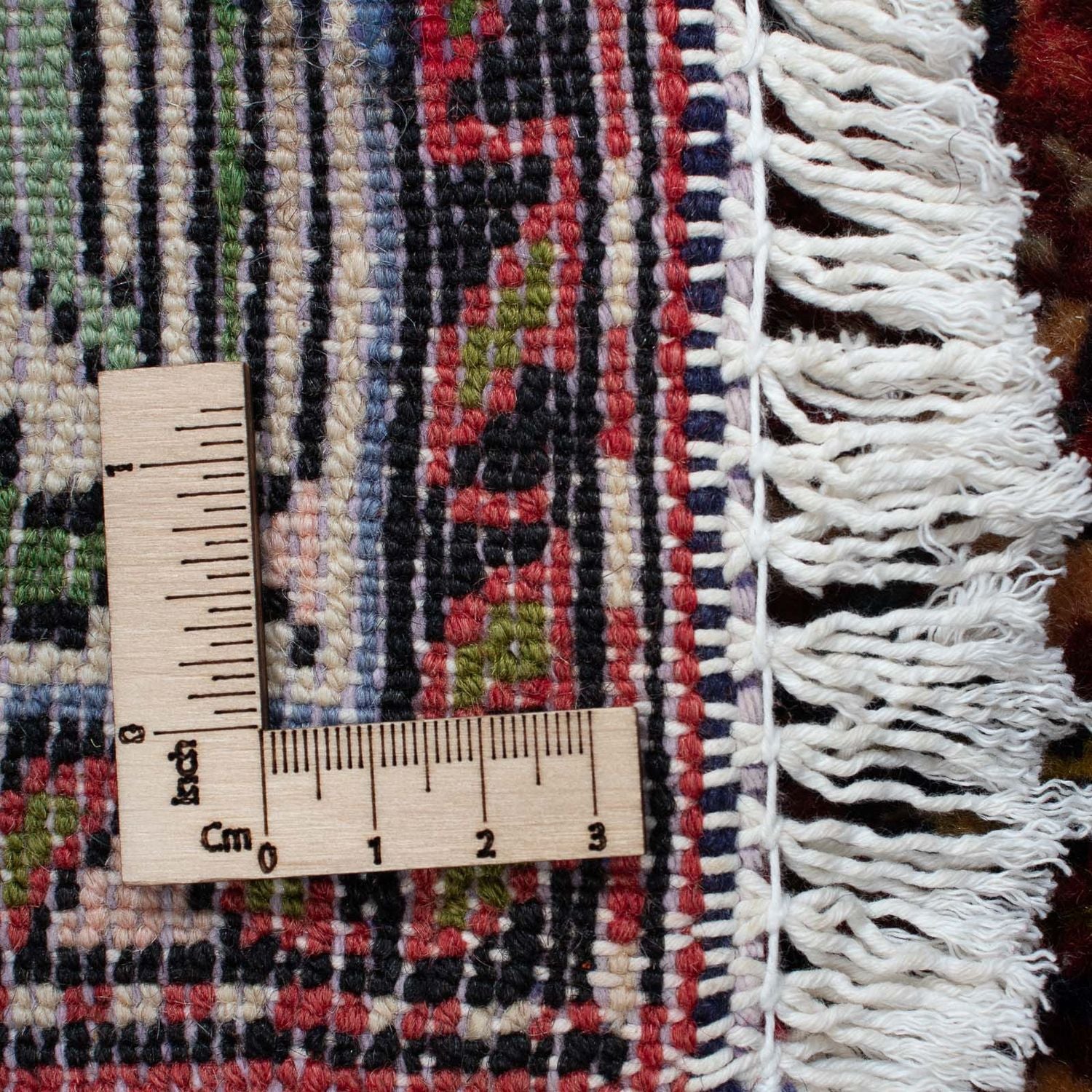 Tapis persan - Nomadic - 110 x 76 cm - rouge clair