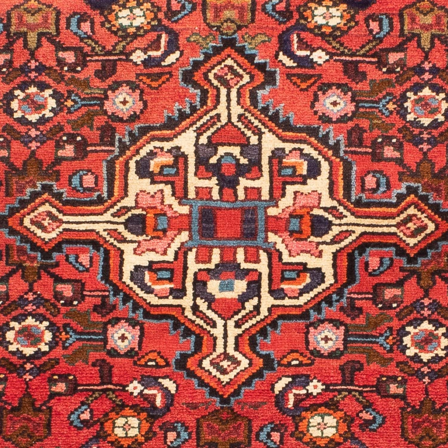 Tapis persan - Nomadic - 157 x 110 cm - rouge