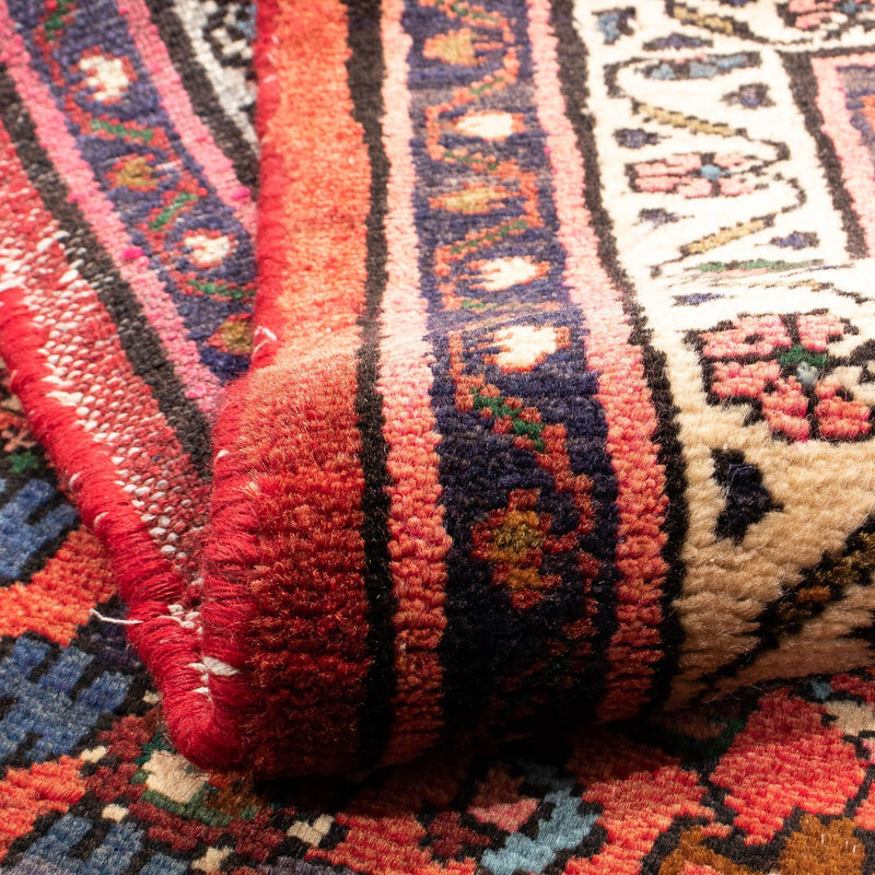 Tapis persan - Nomadic - 157 x 110 cm - rouge