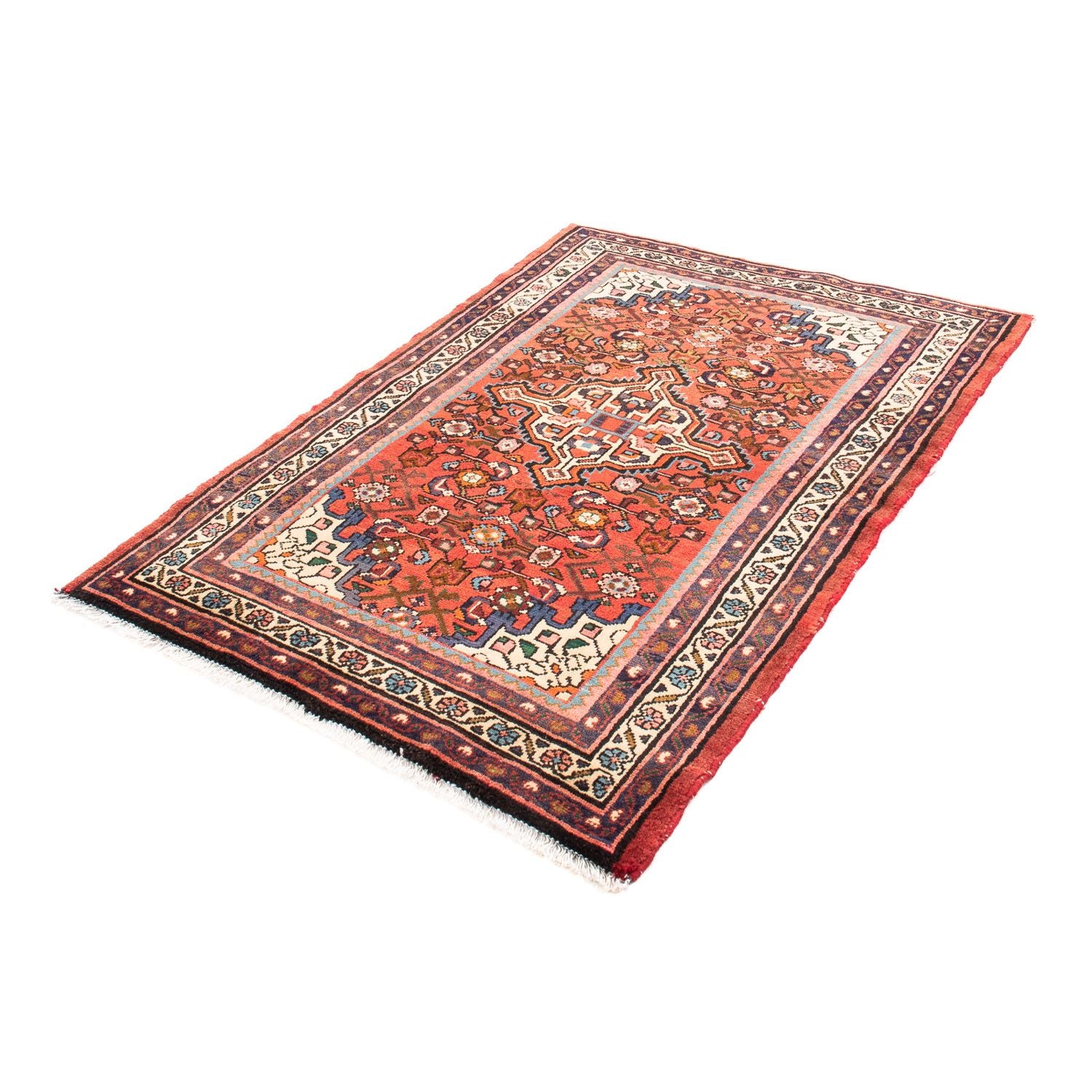 Tapis persan - Nomadic - 157 x 110 cm - rouge