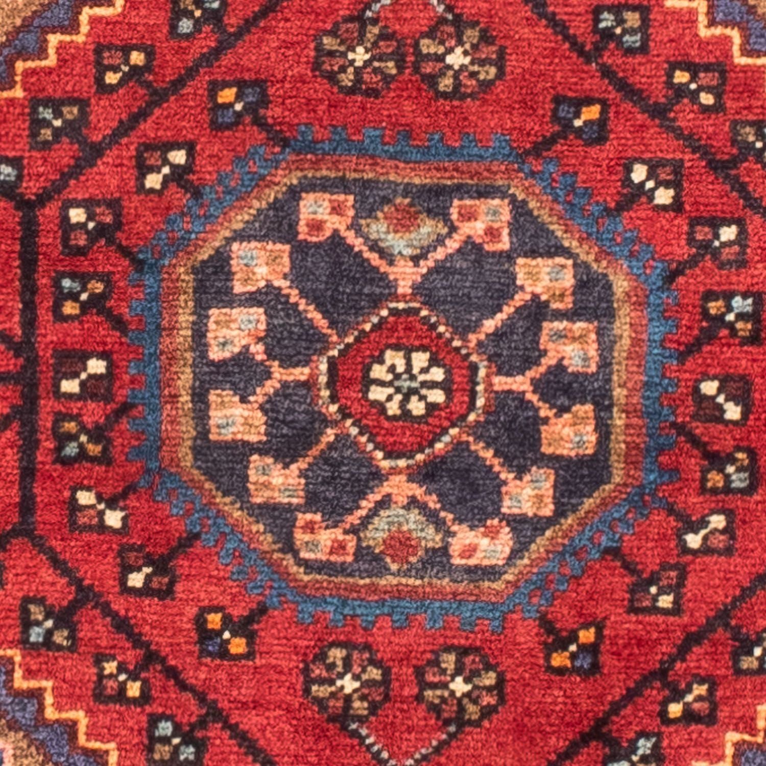 Tapis persan - Nomadic - 163 x 107 cm - rouge foncé