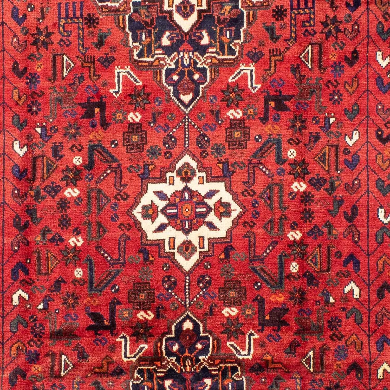 Tapis persan - Nomadic - 318 x 230 cm - rouge