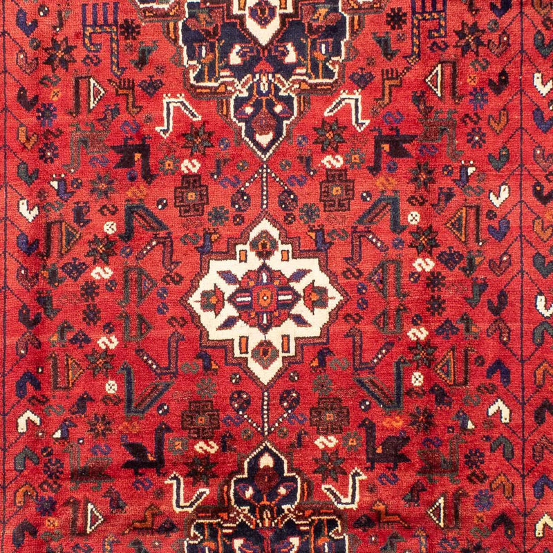 Tapis persan - Nomadic - 318 x 230 cm - rouge