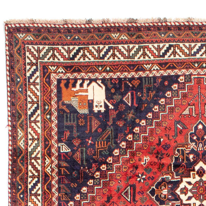 Tapis persan - Nomadic - 318 x 230 cm - rouge