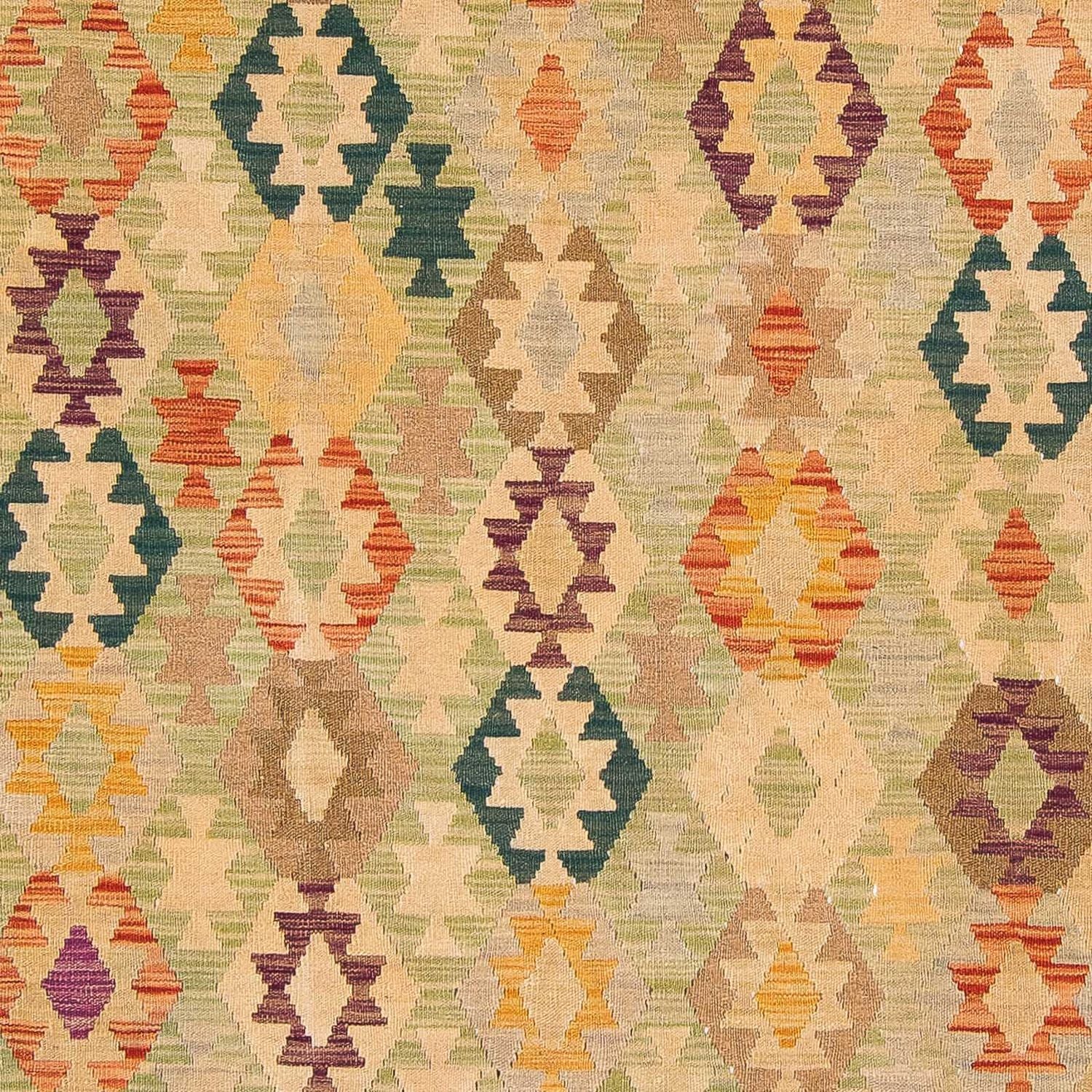 Kelim Teppich - Splash 287 x 199 cm - beige