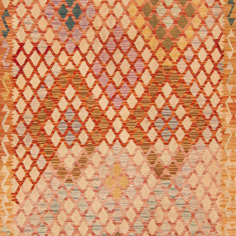 Tapis Kelim - Splash - 299 x 203 cm - multicolore