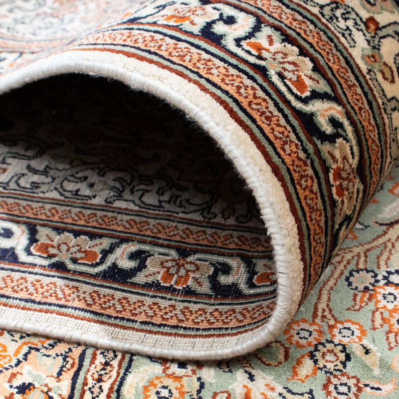 Tapis en soie - Soie du Cachemire - 260 x 172 cm - multicolore