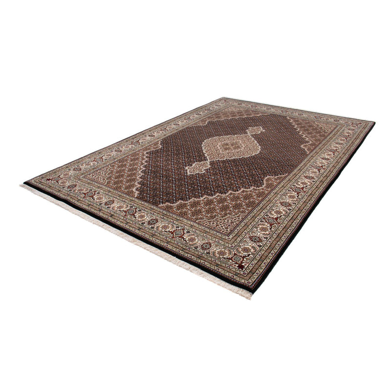 Tapis persan - Tabriz - 300 x 201 cm - bleu foncé