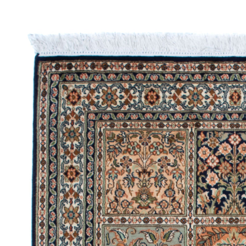 Tapis en soie - Soie du Cachemire - 150 x 92 cm - multicolore