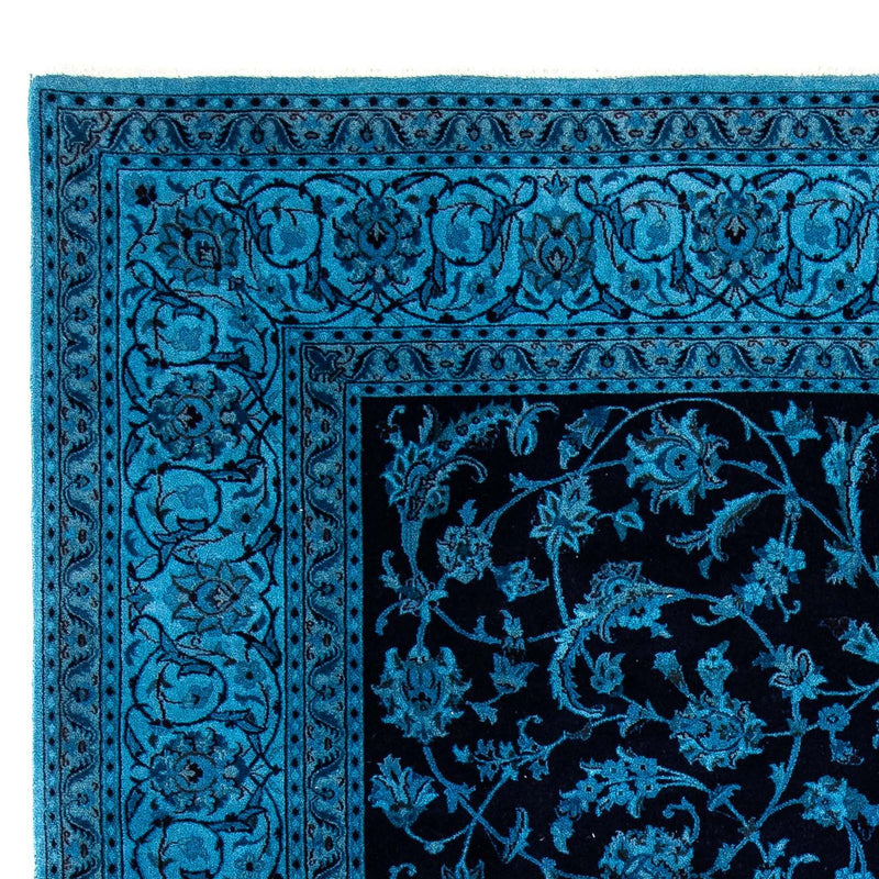 Tapis persan - Nain - 298 x 200 cm - bleu foncé
