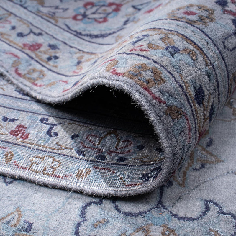 Tapis persan - Nain - 296 x 202 cm - gris