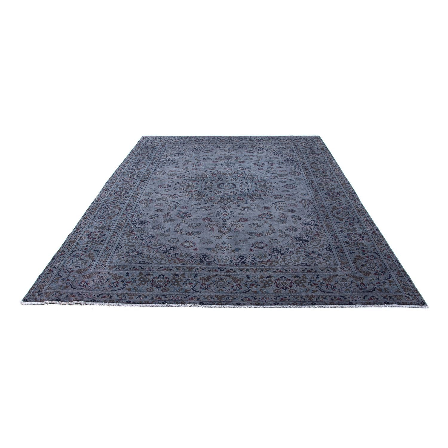 Tapis persan - Nain - 296 x 202 cm - gris