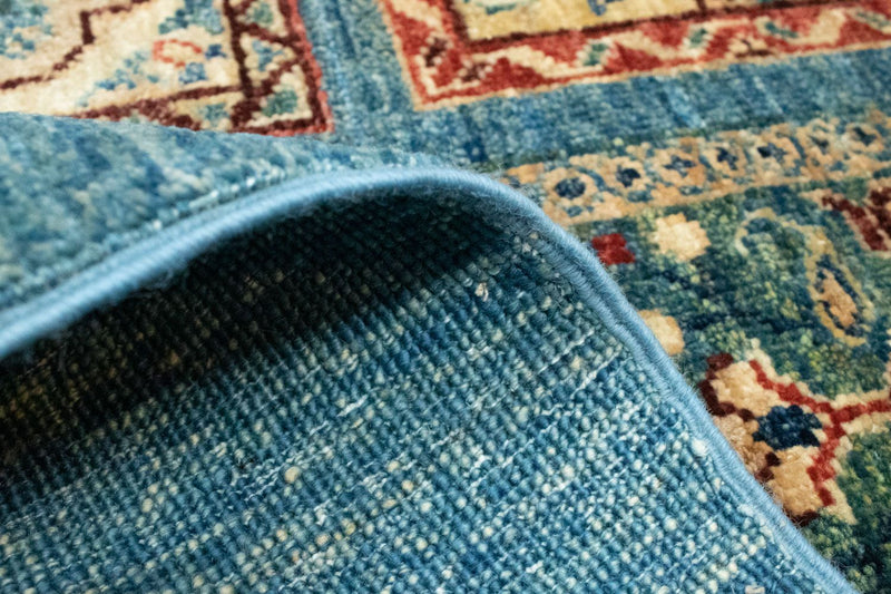 Tapis Ziegler - 207 x 135 cm - bleu
