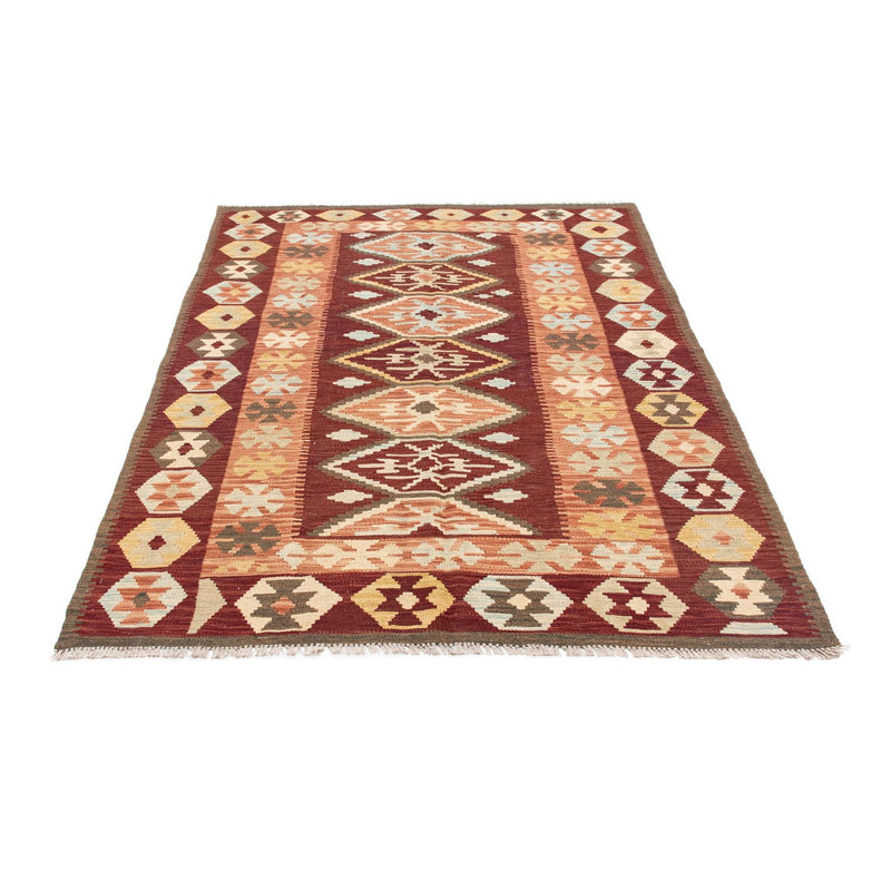 Tapis Kelim - Oriental - 197 x 141 cm - marron