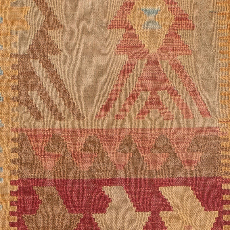 Tapis de couloir Tapis Kelim - Splash - 392 x 73 cm - multicolore