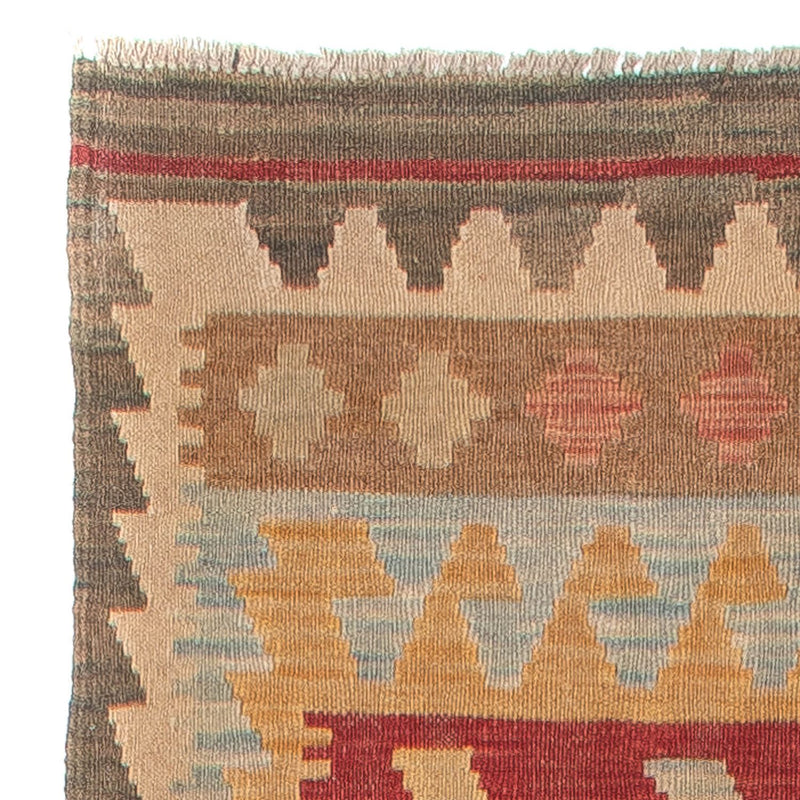 Tapis de couloir Tapis Kelim - Splash - 392 x 73 cm - multicolore