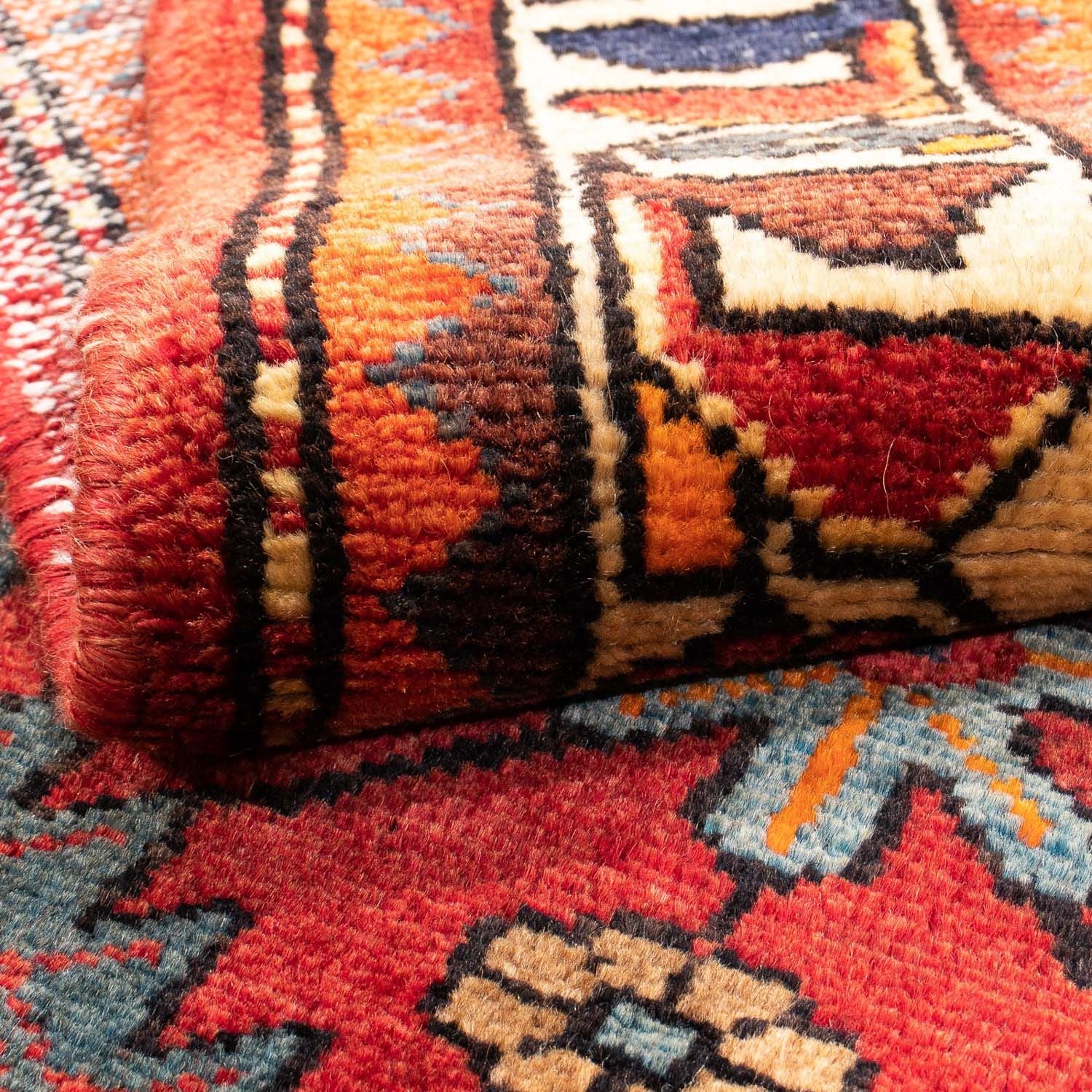 Tapis persan - Nomadic - 146 x 88 cm - rouge foncé