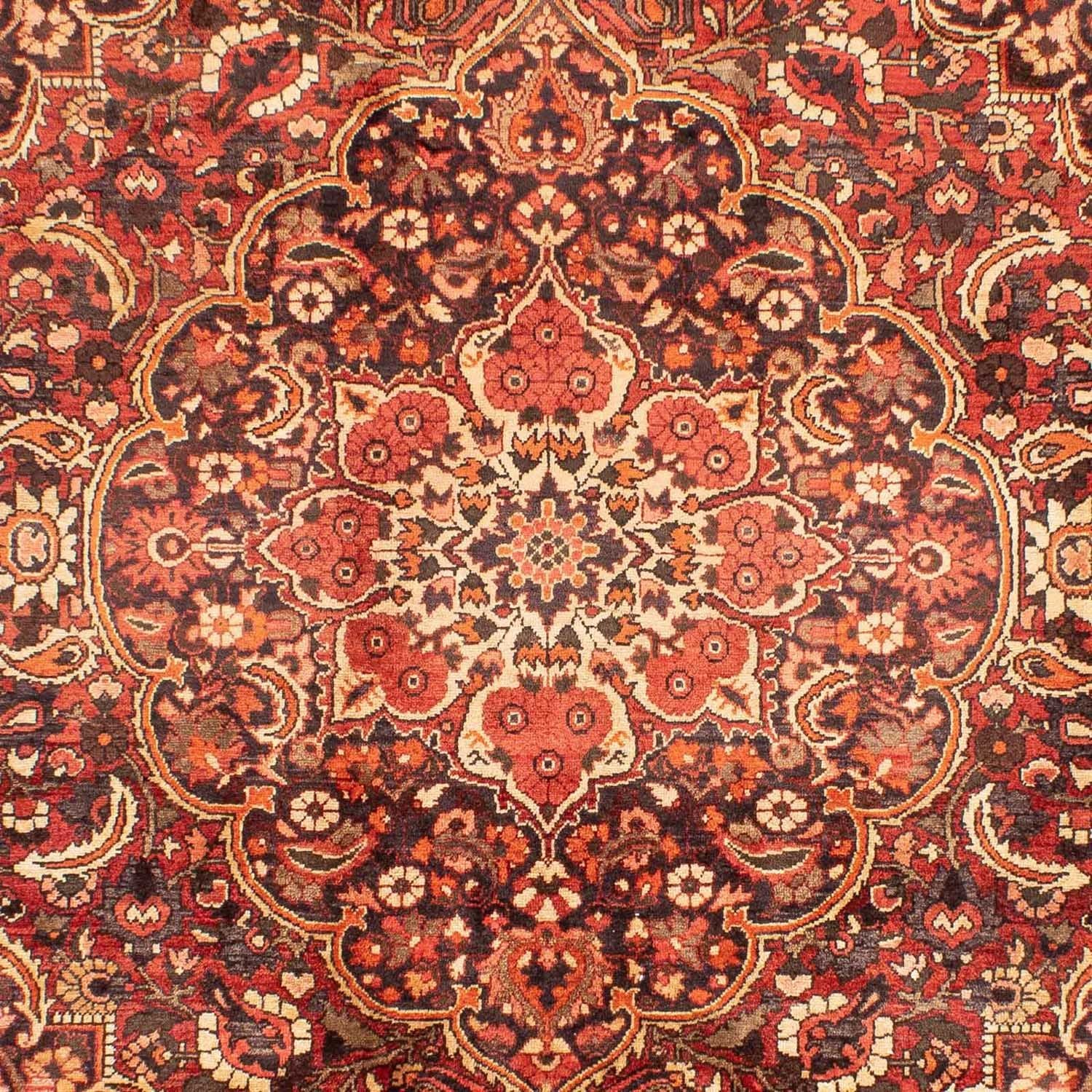 Tapis persan - Nomadic - 297 x 224 cm - rouge