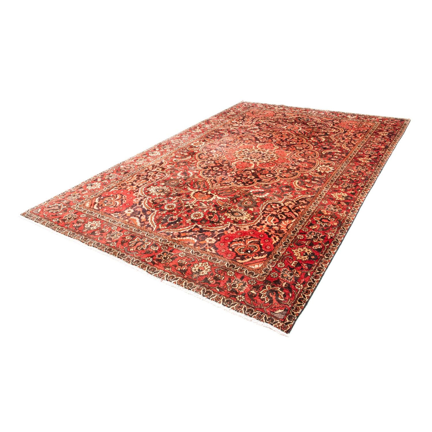 Tapis persan - Nomadic - 297 x 224 cm - rouge