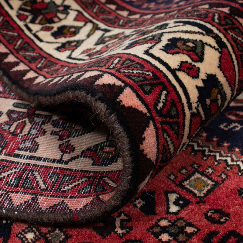 Tapis persan - Nomadic - 300 x 200 cm - rouge foncé