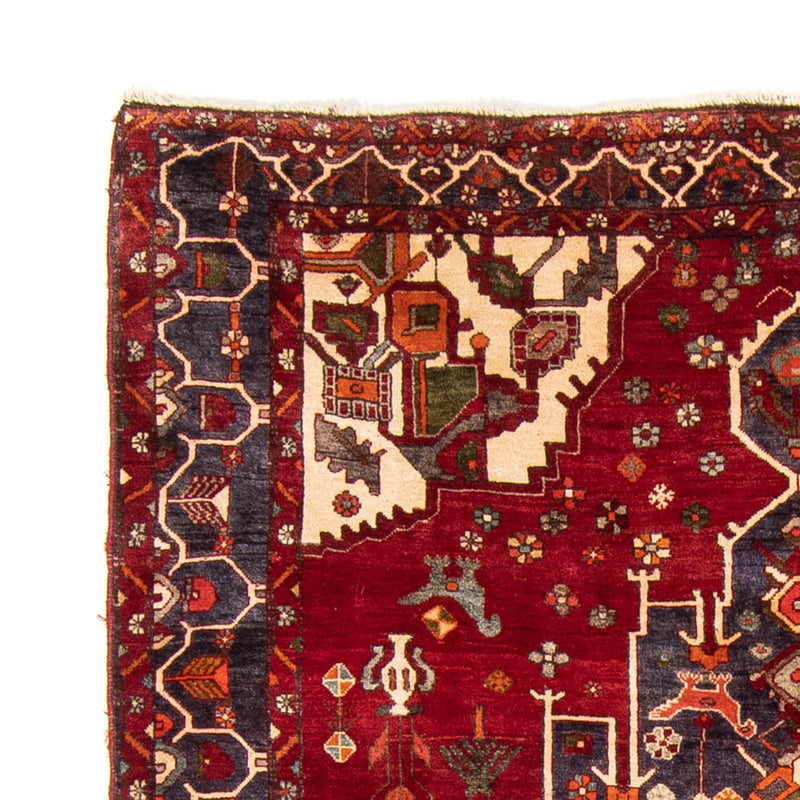 Tapis persan - Nomadic - 338 x 220 cm - rouge foncé