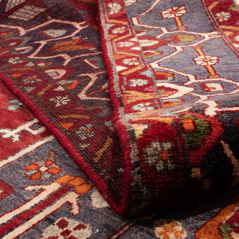 Tapis persan - Nomadic - 338 x 220 cm - rouge foncé
