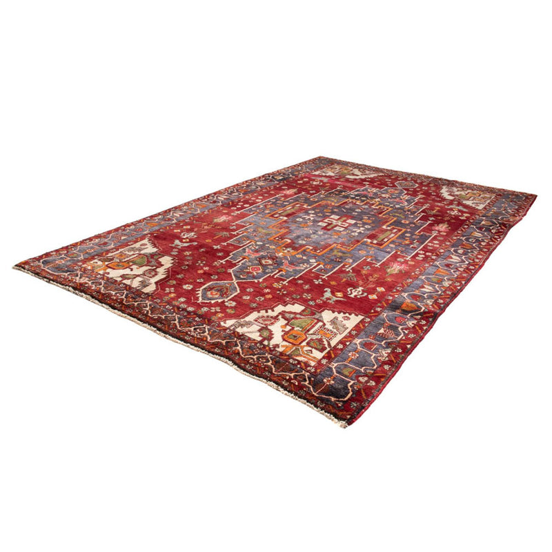 Tapis persan - Nomadic - 338 x 220 cm - rouge foncé