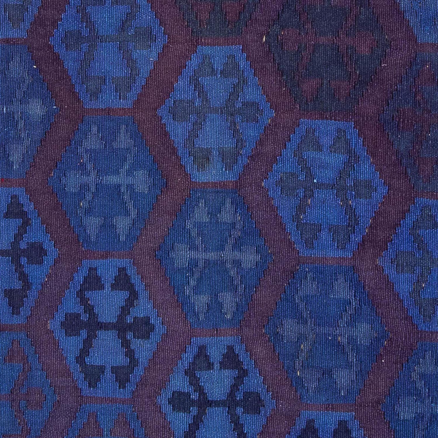 Tapis Kelim - Oriental - 195 x 155 cm - bleu