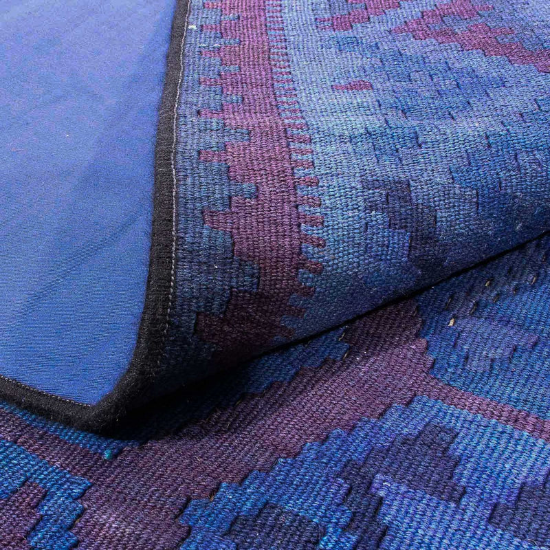 Tapis Kelim - Oriental - 195 x 155 cm - bleu