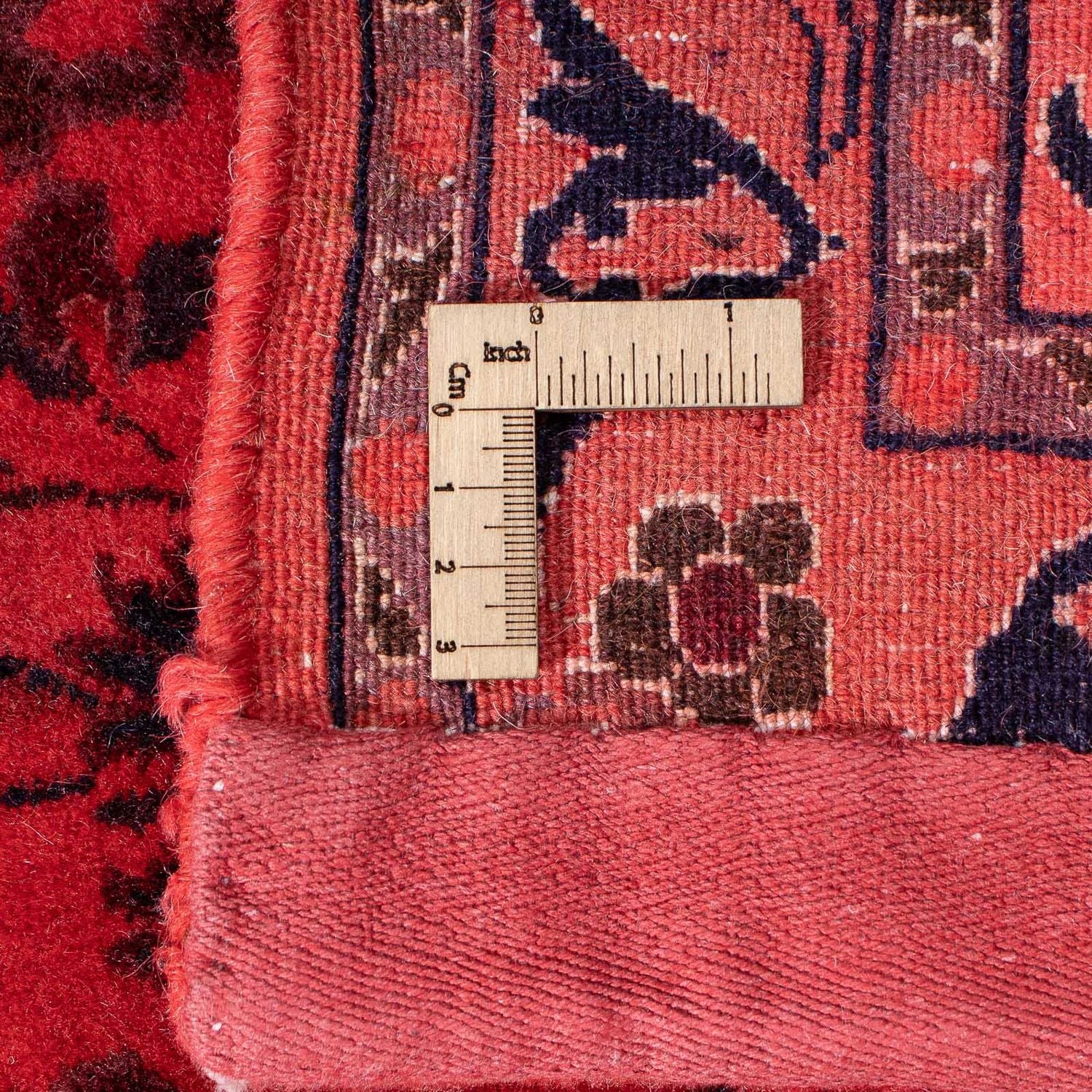Tapis persan - Nain - 286 x 196 cm - rouge foncé