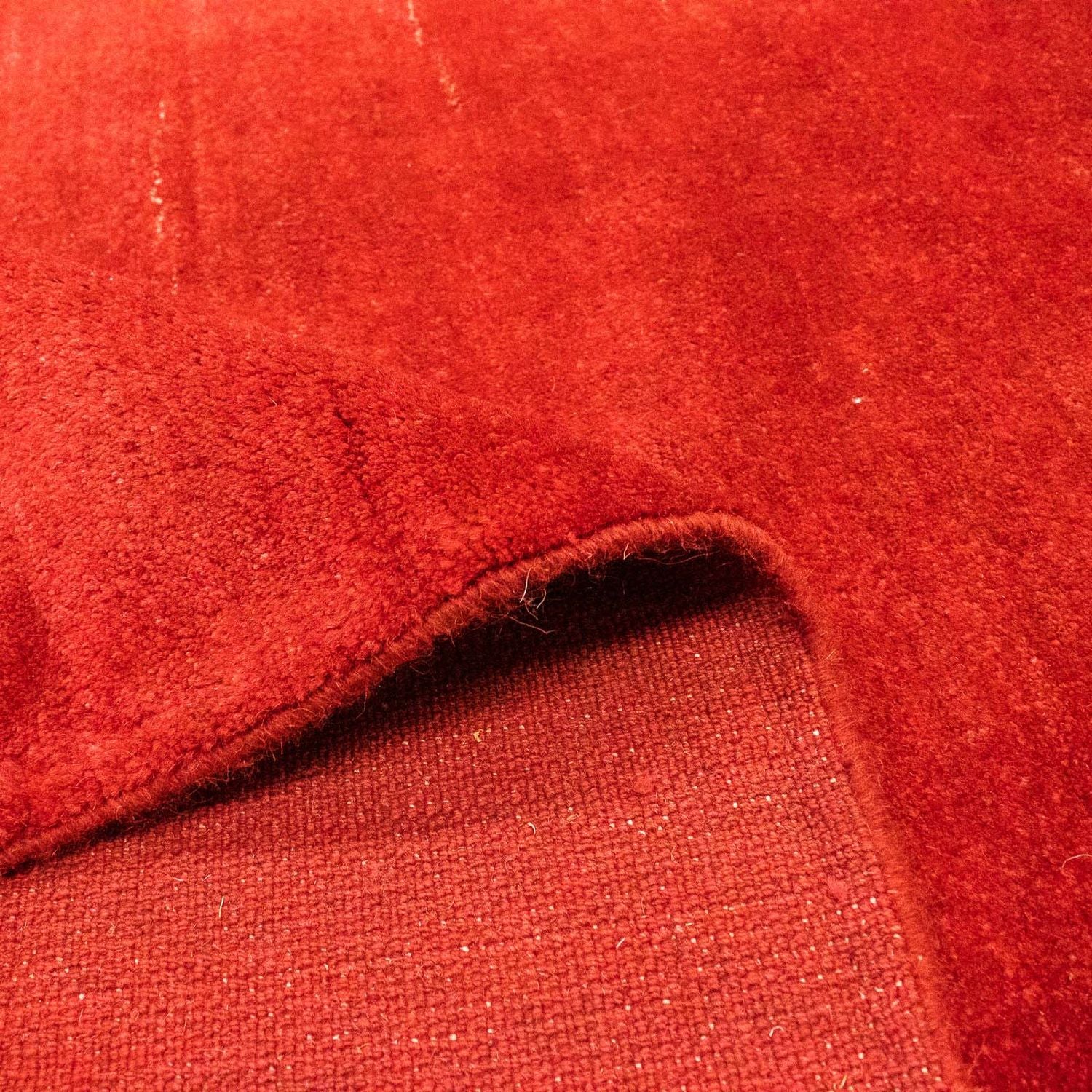 Tapis Gabbeh - Persan - 288 x 262 cm - rouge foncé