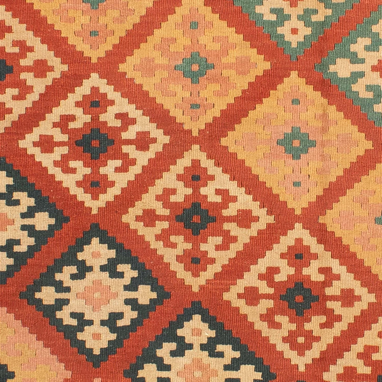 Kelim Teppich - Oriental 213 x 193 cm - mehrfarbig