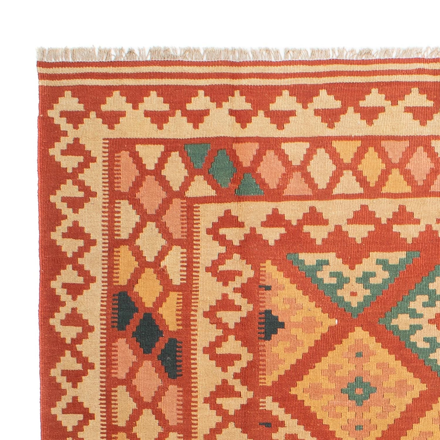 Kelim Teppich - Oriental 213 x 193 cm - mehrfarbig