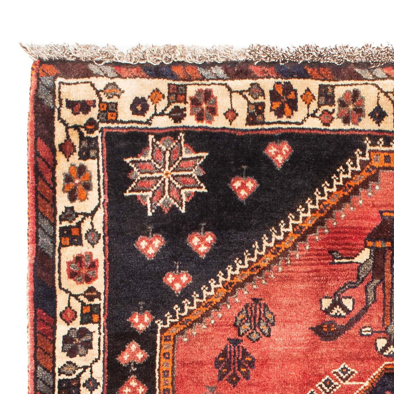 Tapis persan - Nomadic - 147 x 110 cm - bleu foncé