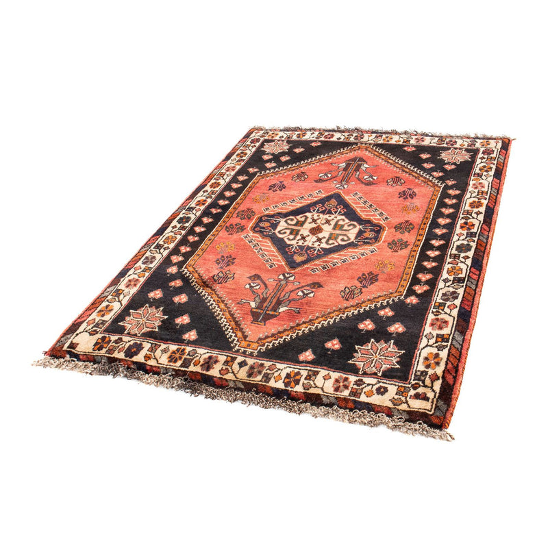 Tapis persan - Nomadic - 147 x 110 cm - bleu foncé