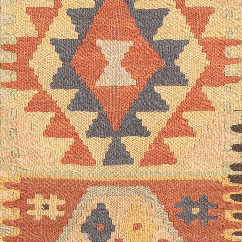 Tapis de couloir Tapis Kelim - Splash - 200 x 62 cm - multicolore
