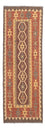 Tapis de couloir Tapis Kelim - Splash - 201 x 67 cm - multicolore
