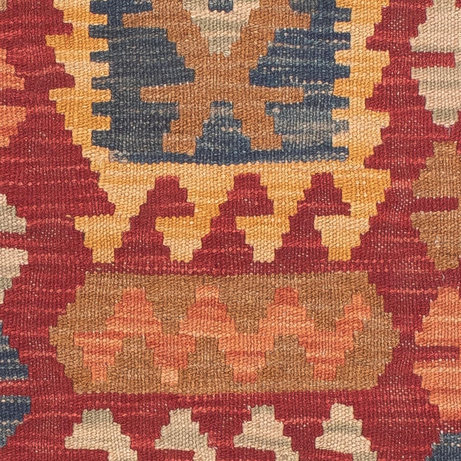 Tapis de couloir Tapis Kelim - Splash - 214 x 63 cm - multicolore