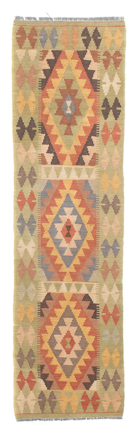 Tapis de couloir Tapis Kelim - Splash - 194 x 48 cm - multicolore
