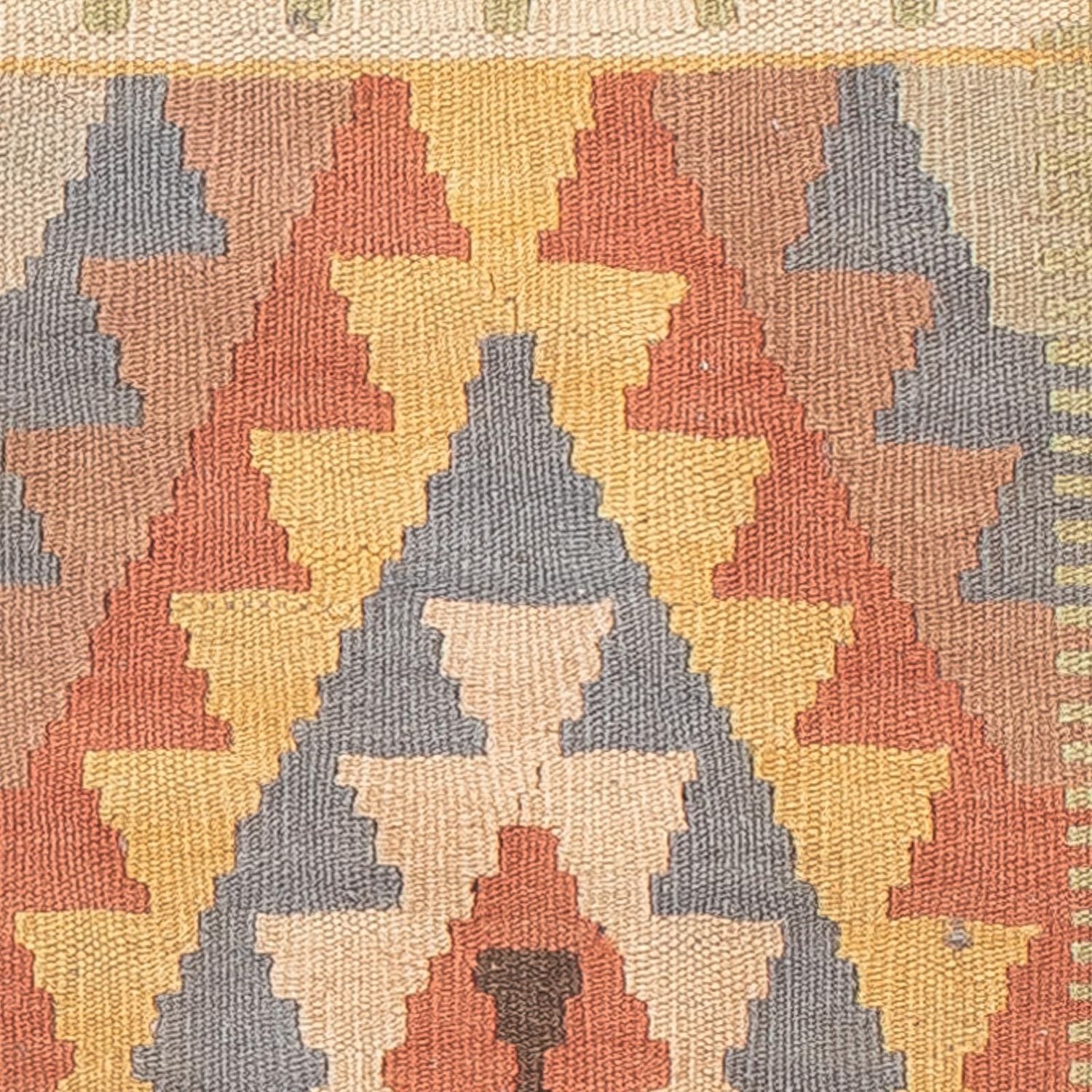 Tapis de couloir Tapis Kelim - Splash - 194 x 48 cm - multicolore