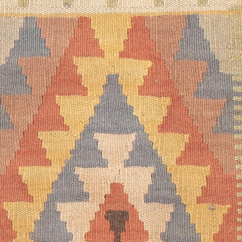 Tapis de couloir Tapis Kelim - Splash - 194 x 48 cm - multicolore