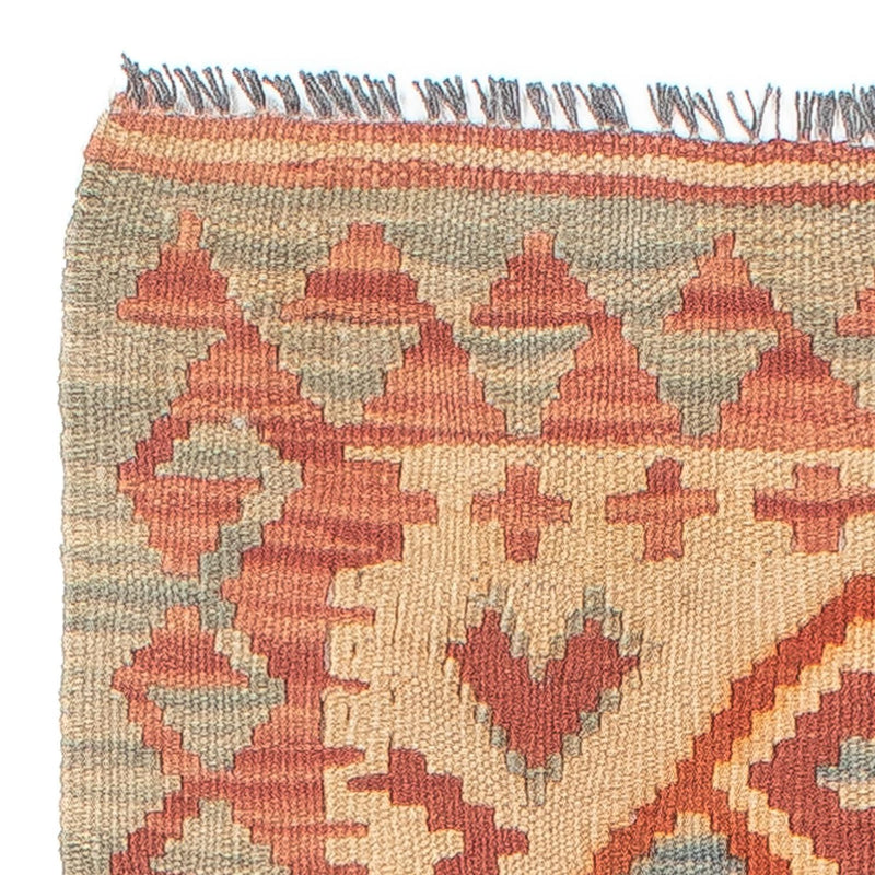 Tapis de couloir Tapis Kelim - Splash - 188 x 46 cm - multicolore