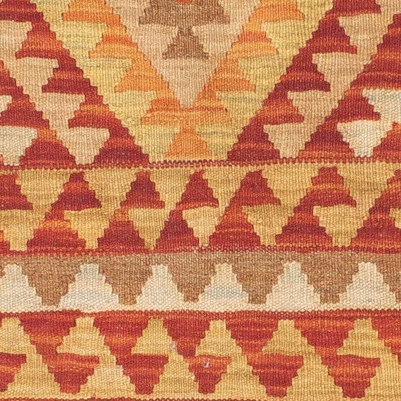 Tapis de couloir Tapis Kelim - Splash - 222 x 57 cm - multicolore