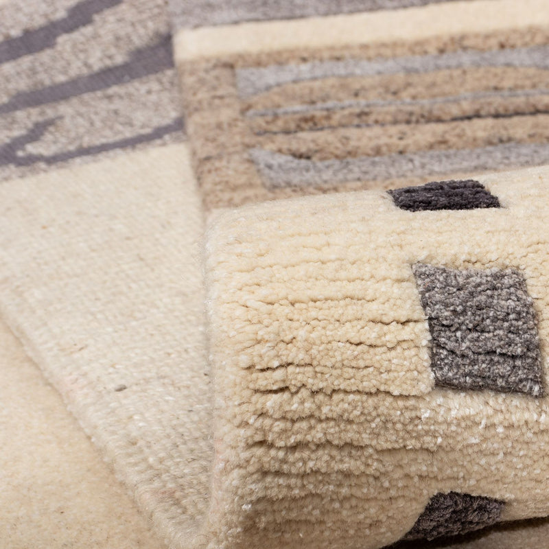Tapis Népalais - 300 x 250 cm - beige